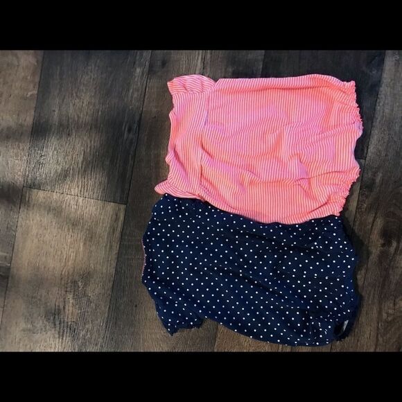 Carter's Rompers Size 6 Months Girls Blue Pink - Picture 11 of 12